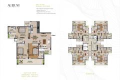 jubilee golfvista 3bhk flats