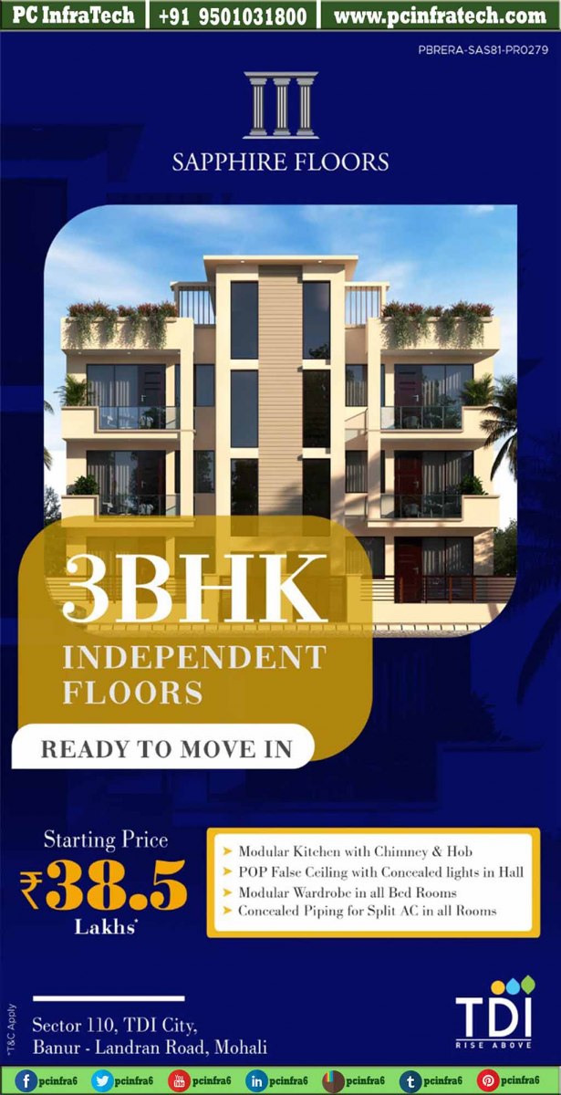 tdi sapphire floors mohali
